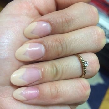 Pure Nail Salon - Nude heart shaped French pedi over my dip in wrap By Jessie. Super natural chic look I love them! - Nail Salons Near Me - Brooklyn, New York Pure Nail Salon - Nude heart shaped French pedi over my dip in wrap By Jessie. Super natural chic look I love them! - Nail Salons Near Me - Brooklyn, New York