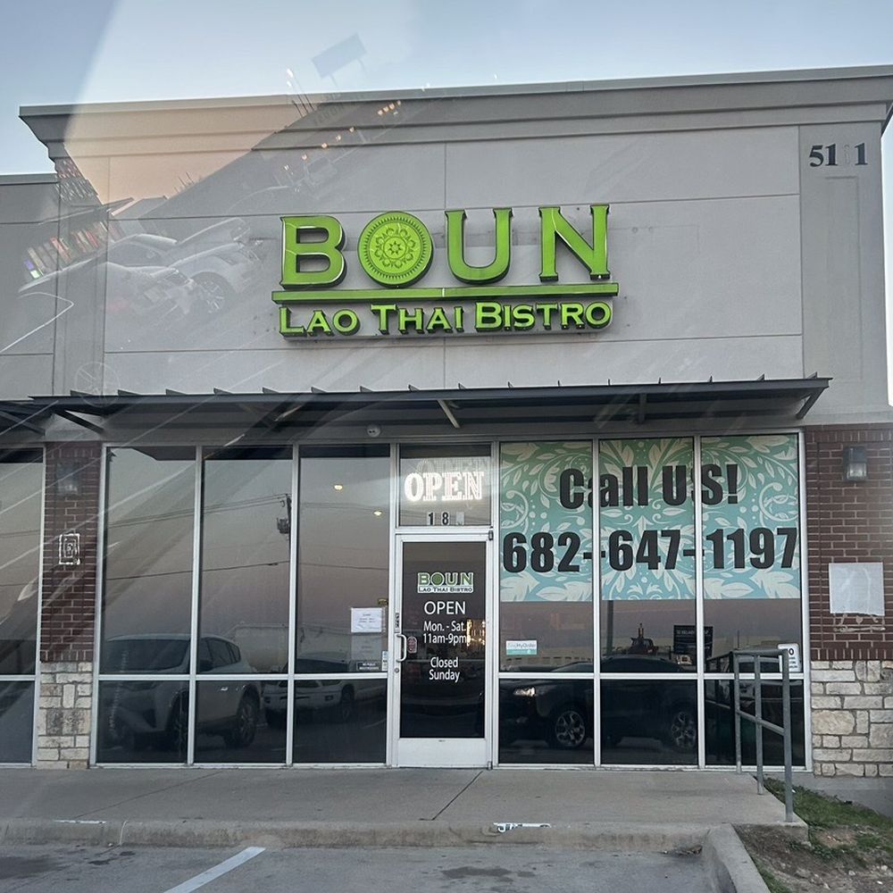 Boun Bistro - Exterior - Thai Near Me - Fort Worth, Texas Boun Bistro - Exterior - Thai Near Me - Fort Worth, Texas