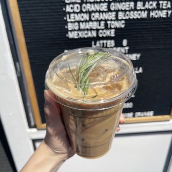 Aerial Coffee - Rosemary rose latte - Coffee & Tea Near Me - Apache Junction, Arizona