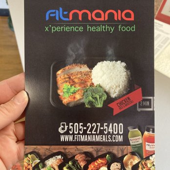 Fit Mania - a person holding a menu for a meal - Bubble Tea Near Me - Santa Fe, New Mexico Fit Mania - a person holding a menu for a meal - Bubble Tea Near Me - Santa Fe, New Mexico