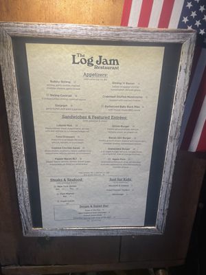 Menu photo 2 The Log Jam Restaurant Lake George, NY Menu photo 2 The Log Jam Restaurant Lake George, NY