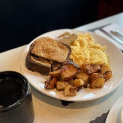 The Daily Paper - 3 Eggs "Any Style" with Home Fries and Marble Rye