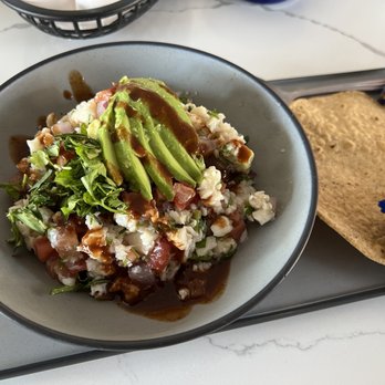 Libra Por Libra Mariscos - Fish ceviche tostada - Mexican Near Me - Ontario, California Libra Por Libra Mariscos - Fish ceviche tostada - Mexican Near Me - Ontario, California