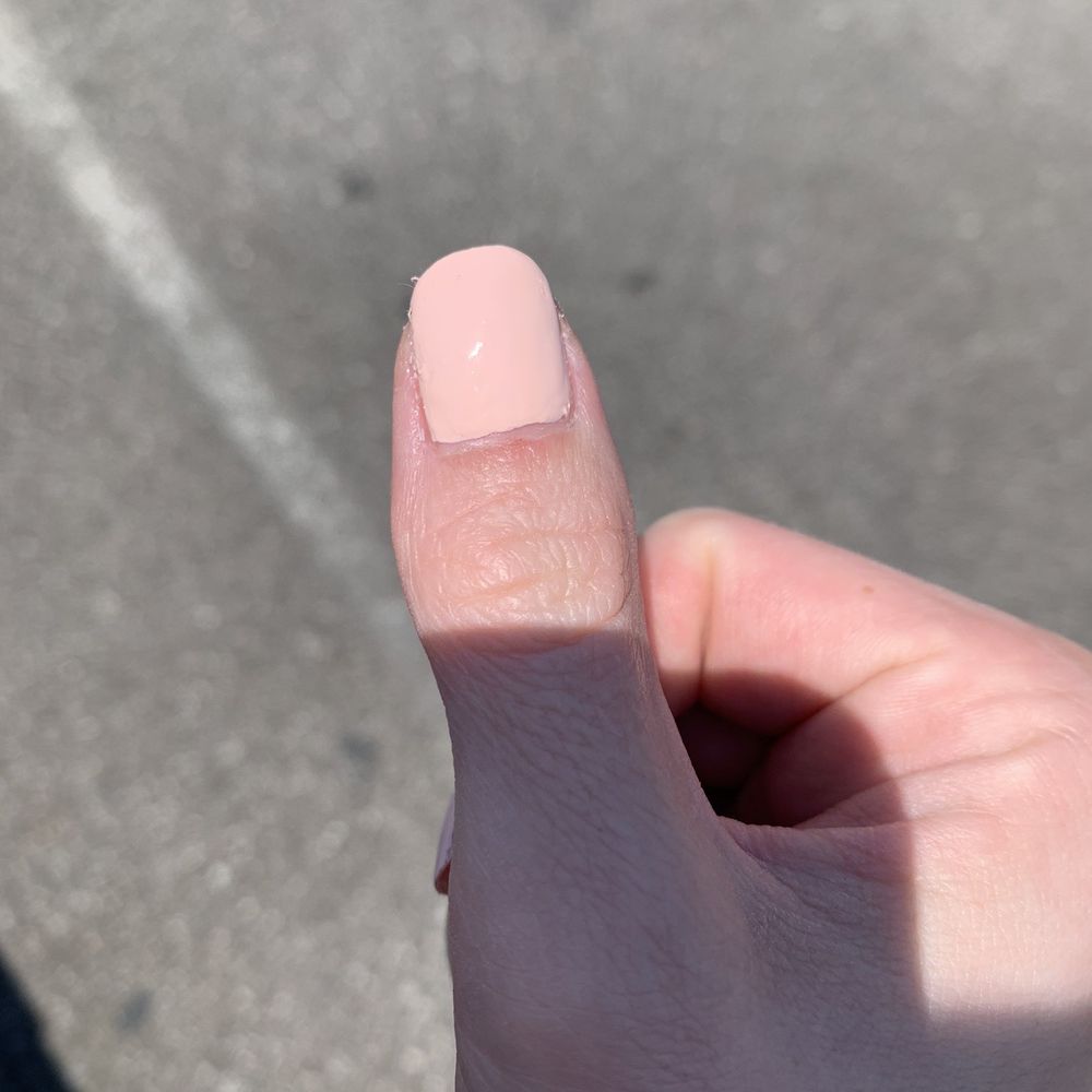 Regular manicure. Regular manicure.