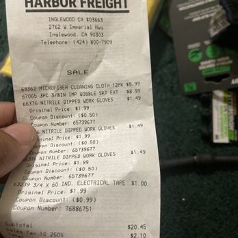 Harbor Freight - Came here for Pittsburgh wobble socket extensions. Got other stuff as well - Hardware Stores Near Me - Inglewood, California