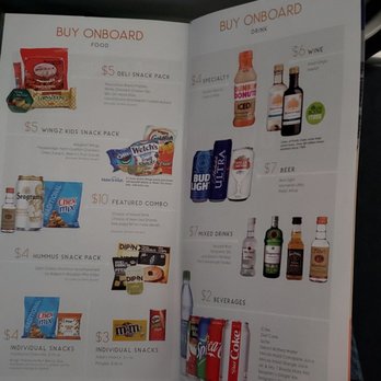 Allegiant Air - Their menu...yes, only a cup of ice is complementary - Airlines Near Me - Oakland, California Allegiant Air - Their menu...yes, only a cup of ice is complementary - Airlines Near Me - Oakland, California