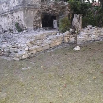 Xaman-Ha Ruins - Sooo beautiful this was our view 2015 - Parks Near Me - Playa del Carmen, ROO