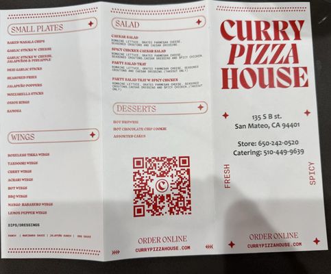 Menu photo 4 Curry Pizza House San Mateo San Mateo, CA