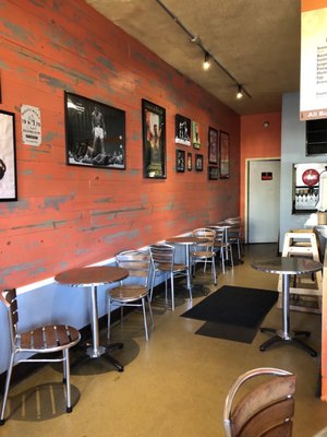Photo of Knockout Burger - Carlsbad, CA, US. Seating