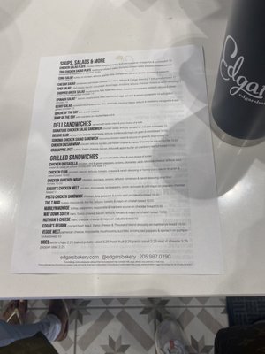 Menu photo 2 Edgars Homewood, AL