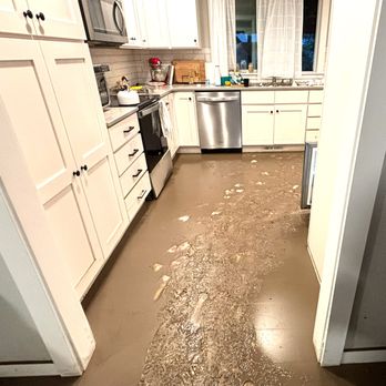 Clear Sky Disaster Restoration Services - Muddy apartment after a flood - Damage Restoration Near Me - Ferndale, Washington Clear Sky Disaster Restoration Services - Muddy apartment after a flood - Damage Restoration Near Me - Ferndale, Washington