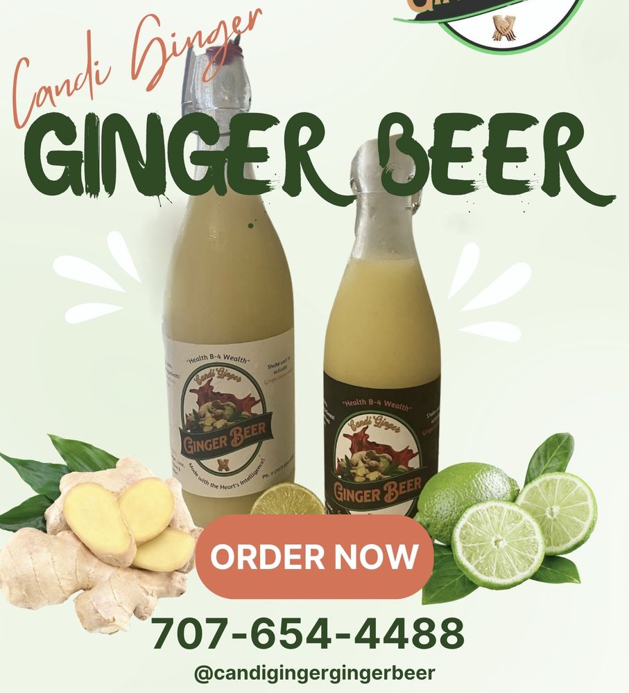 Candiginger Gingerbeer Logo