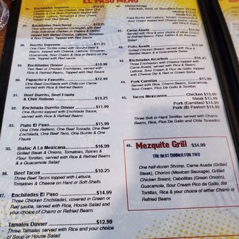 El Paso Mexican Grill - It says #36 which is 3 beef crispy tacos is served with charro Beans, rice. pico and chile tornados (fried Jalapeno) - Mexican Near Me - Lafayette, Louisiana El Paso Mexican Grill - It says #36 which is 3 beef crispy tacos is served with charro Beans, rice. pico and chile tornados (fried Jalapeno) - Mexican Near Me - Lafayette, Louisiana