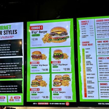 iniBurger - Menu screen - Burgers Near Me - Pleasanton, California