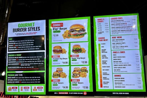 Menu photo 3 iniBurger Pleasanton, CA