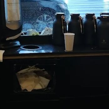 The French Workshop - Milk and cream only from a dirty table with overflowing garbage that workers can't see most of the time. - Bakeries Near Me - Bayside, New York