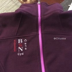 Nifty Needle Embroidery - Deb helped me get my project done in time.. very personable and professional . I brought my own jackets I prefer to use.