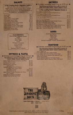 Menu photo 4 The Loading Dock Bar & Grill Dunmore, PA