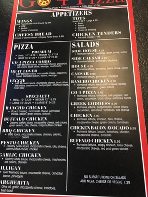 Menu photo 4 Go 4 Pizza Rancho Cordova, CA Menu photo 4 Go 4 Pizza Rancho Cordova, CA