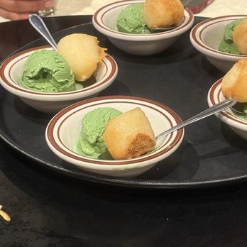 Golden Crab House - Fried Banana with Ice Cream - Seafood Near Me - San Francisco, California