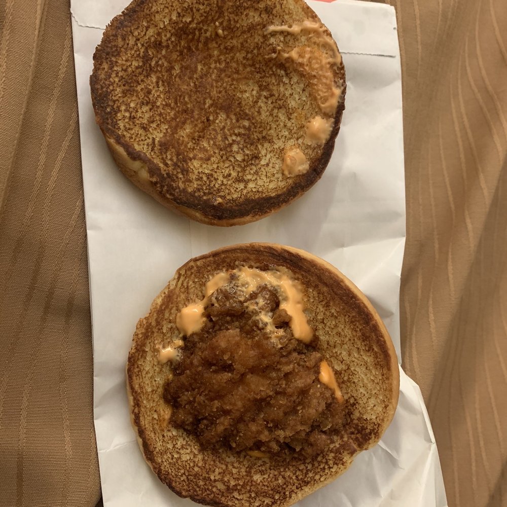 McDonald's - two sandwiches with peanut butter on them - Fast Food Near Me - Williamsburg, Virginia
