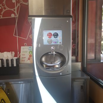 Jack in the Box - Very cool new style soda machine we're starting to see you in a lot of restaurants. Very intuitive, and easy to use. - Burgers Near Me - Stockton, California Jack in the Box - Very cool new style soda machine we're starting to see you in a lot of restaurants. Very intuitive, and easy to use. - Burgers Near Me - Stockton, California
