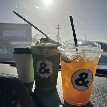 Coffee & - Cortadito, banana pudding matcha, and a refresher! - Coffee & Tea Near Me - Buena Park, California