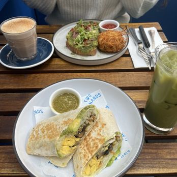 Two Hands - Smashed Avocado Toast, Breakfast burrito, Chai Latte, Matcha Latte - Breakfast & Brunch Near Me - New York, New York Two Hands - Smashed Avocado Toast, Breakfast burrito, Chai Latte, Matcha Latte - Breakfast & Brunch Near Me - New York, New York