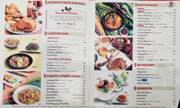 Menu photo 7 Max's Restaurant Houston, TX