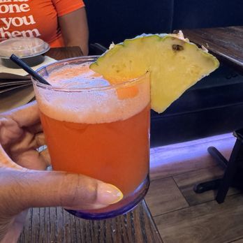 Blu Seafood - Rum punch - Seafood Near Me - Queens, New York