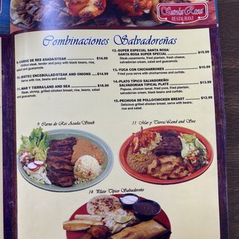 Santa Rosa Restaurant - Menu page 3 - Breakfast & Brunch Near Me - Farmers Branch, Texas Santa Rosa Restaurant - Menu page 3 - Breakfast & Brunch Near Me - Farmers Branch, Texas