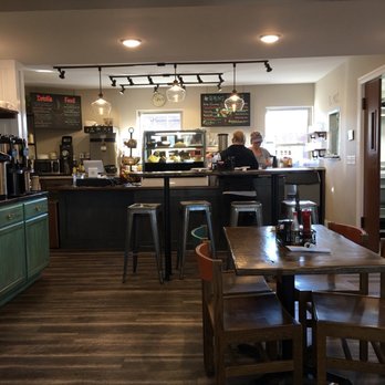 Cafe on the Abbey - Main counter where you can order your coffee drink to go. - Bakeries Near Me - Columbia, Illinois