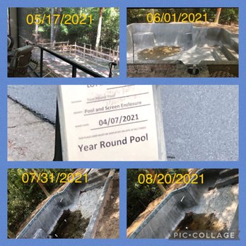 Year Round Pool - This is my pool after getting our permit in April. We are near the end of August and this is what it looks like. - Pool Cleaners Near Me - Bluffton, South Carolina Year Round Pool - This is my pool after getting our permit in April. We are near the end of August and this is what it looks like. - Pool Cleaners Near Me - Bluffton, South Carolina