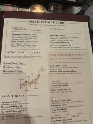 Menu photo 2 Bazaar Meat by José Andrés New York, NY Menu photo 2 Bazaar Meat by José Andrés New York, NY