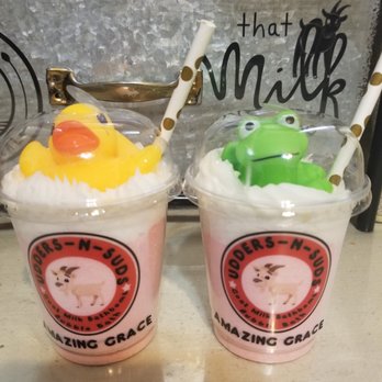 Udders N Suds - Goat Milk Bubble Bath and Bath Bomb Sundae - Cosmetics & Beauty Supply Near Me