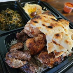 Kabob Shack - Mixed kabob platter