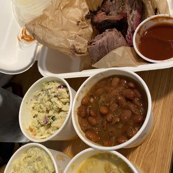 Jack's BBQ - SoDo - Brisket w/ potato salad, coleslaw, beans, cream corn - Barbeque Near Me - Seattle, Washington Jack's BBQ - SoDo - Brisket w/ potato salad, coleslaw, beans, cream corn - Barbeque Near Me - Seattle, Washington