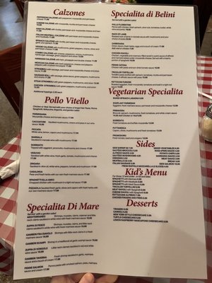 Menu photo 1 Belini Cucina Portsmouth, OH