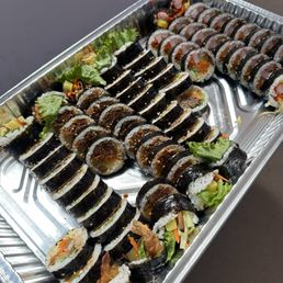 Assorted kimbap Assorted kimbap