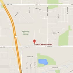 Sherry's Massage Therapy - Map of location