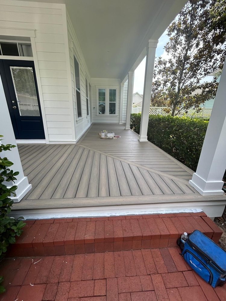 Slide of Deck Builders Tyler