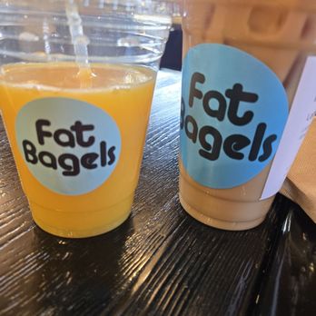 Fat Bagels - Orange juice & latte - Bagels Near Me - Flagstaff, Arizona Fat Bagels - Orange juice & latte - Bagels Near Me - Flagstaff, Arizona