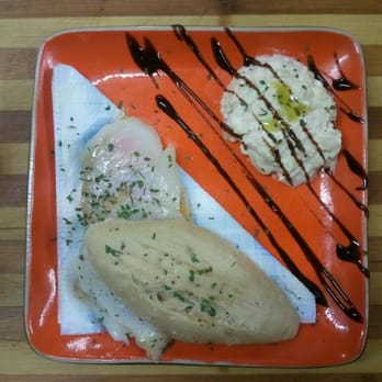 Los Picapiedra - BACALAO CON SALMOREJO OTRA PRESENTACION DIFERENTE - Tapas Bars Near Me - Seville, SE Los Picapiedra - BACALAO CON SALMOREJO OTRA PRESENTACION DIFERENTE - Tapas Bars Near Me - Seville, SE