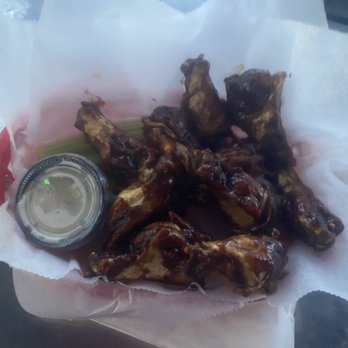 Anchor Tavern - BBQ hoisin wings YUM - Bars Near Me - Tampa, Florida