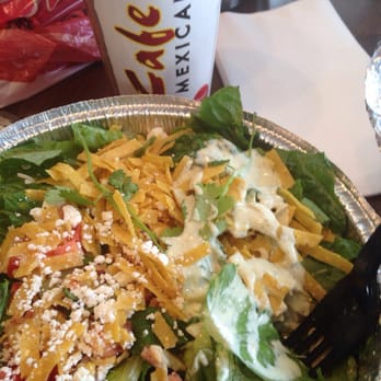 Cafe Rio Fresh Modern Mexican - Tip when getting a salad, ask for your tortilla on the side. This will keep your tortilla from getting soggy! - Mexican Near Me - Vernal, Utah