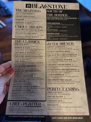 Menu photo 2 Blackstone Kitchen Corona, CA