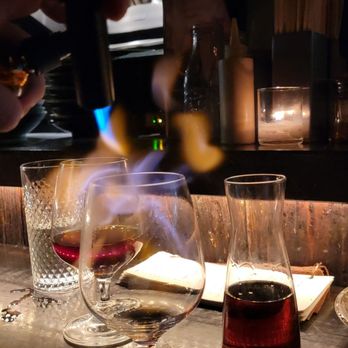 Double Knot - Mushroom smoked negroni - Sushi Bars Near Me - Philadelphia, Pennsylvania