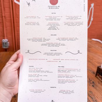 Tequila Social - Menu - Mexican Near Me - Dallas, Texas Tequila Social - Menu - Mexican Near Me - Dallas, Texas
