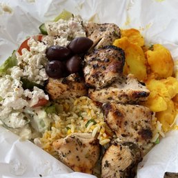 Greek Chicken Souvlaki