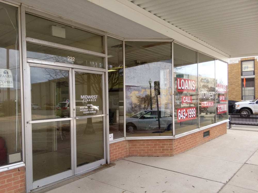 MIDWEST FINANCE 210 Center Ave, Brownwood, Texas Check Cashing/Pay